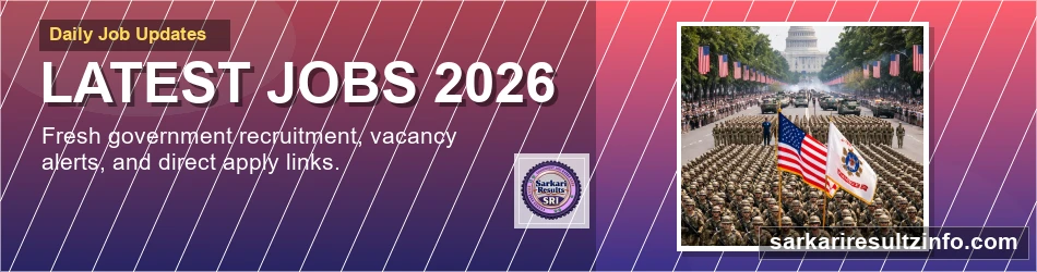 Latest government jobs banner